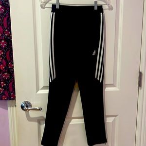 Adidas tri color league pants.